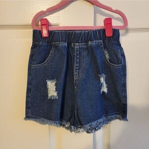 NWT Pat Pat toddler factory distressed jean shorts